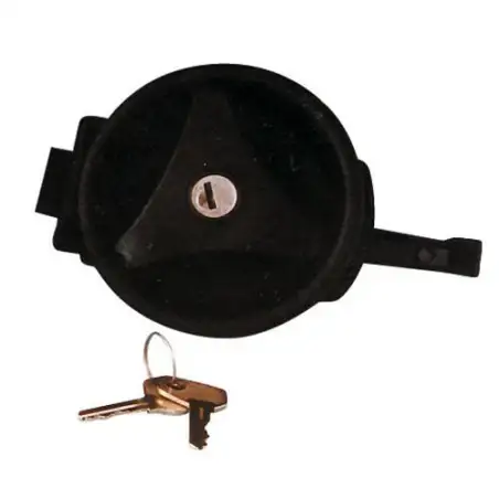 Serrure porte d'entrÉe ronde À poignÉe Ø93mm