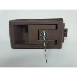 Cerradura puerta rectangular