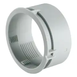 Porca de boca na extremidade - cinza