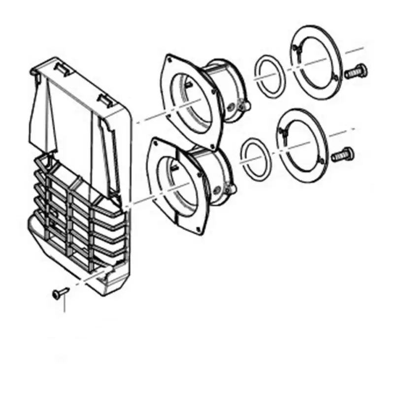 Chaminé lateral s2200 akw 2