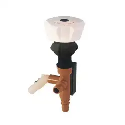 Contattore miscelatore Novo sotto tavolo bianco ø15mm