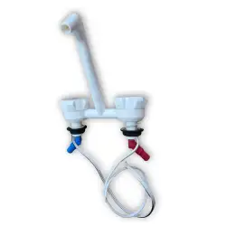 Novo white mixing tap