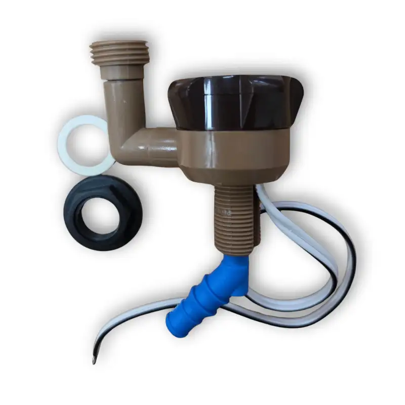 Mando ducha sobre mesa novo marron Ø22mm