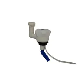 Shower control on novo white table Ø22mm