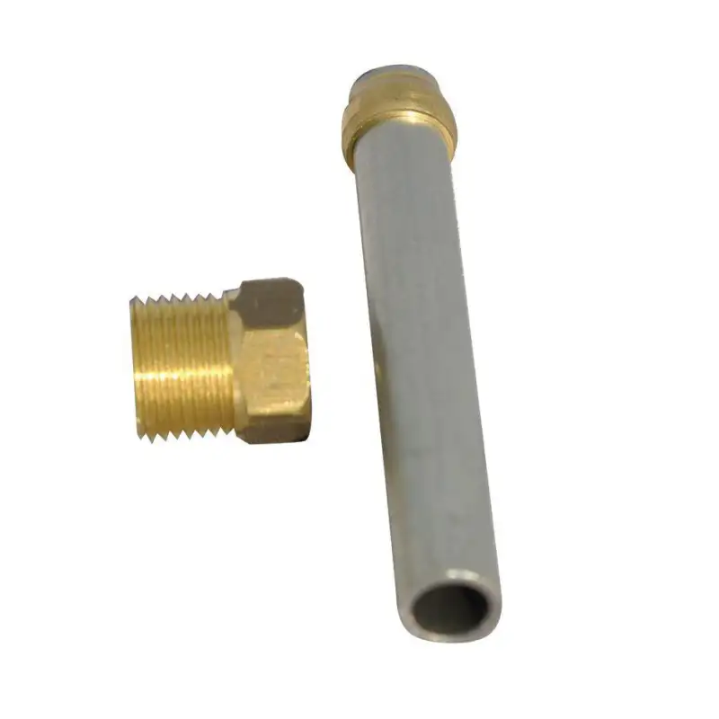 Gas intake tube w/conical-nut