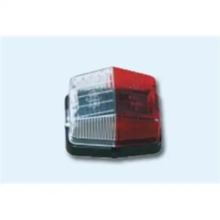 Feu de gabarit jockon blanc/rouge