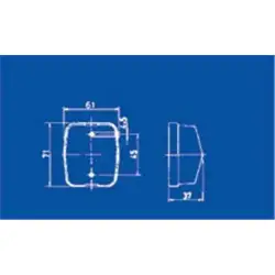 Piloto jokon lateral blanco-rojo