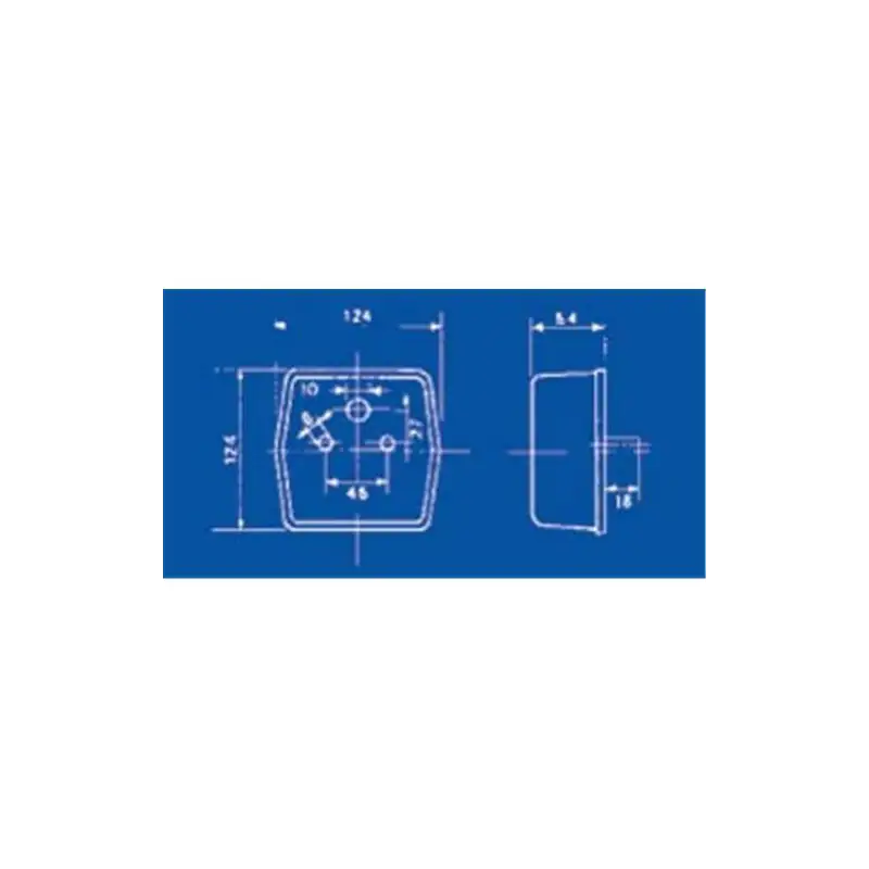 Rinder vertical rear light