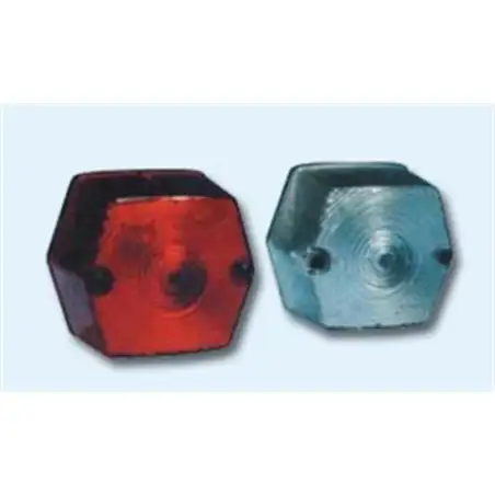 Begrenzungsleuchte rinder glassfarbe weiß