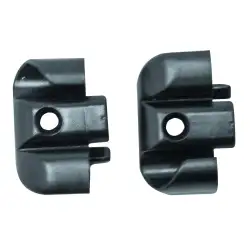 Aluminium profile terminals pair