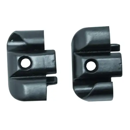 Pair of aluminum profile terminals