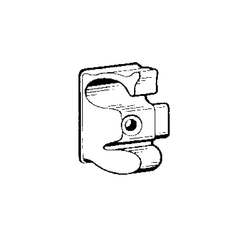 Aluminium profile terminals pair