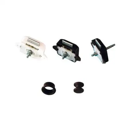 Toilet locking box with block up white