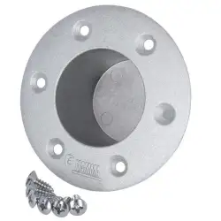 Aluminum recessed base