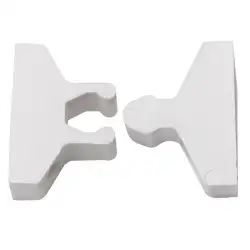 Door retainer fork white