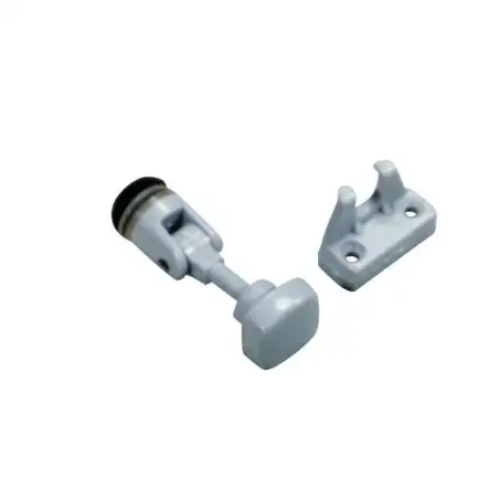 Complete gray screw knob