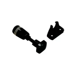 Brown threaded knob complete