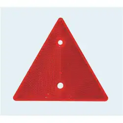 Red reflective triangle