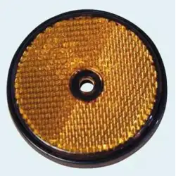 Refletor circular âmbar Ø 60