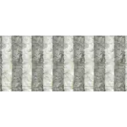 Velv. curtain 1200 x 1900 grey-white