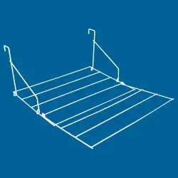 Window frame clothes rack