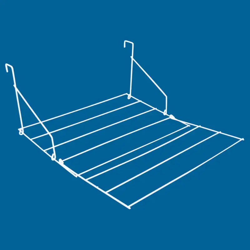 Window frame clothes rack