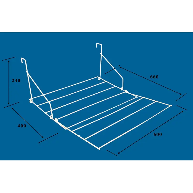 Window frame clothes rack