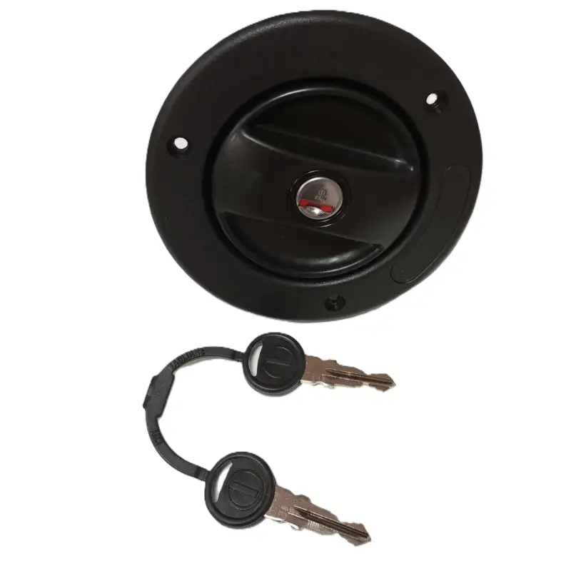 External water intake Ø40 with plug. black