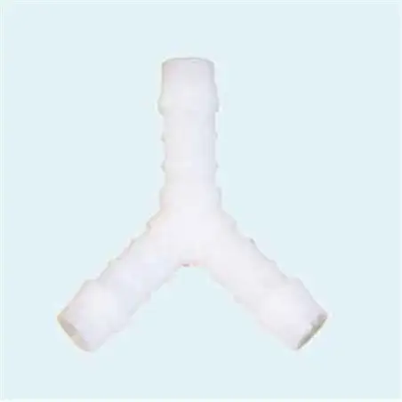 Raccord plastique "y" pour tuyaux souples 10-12mm
