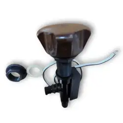 Controle de chuveiro sob mesa marrom ø15mm