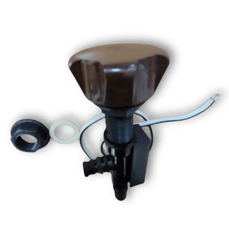 Mando ducha bajo mesa marron ø15mm