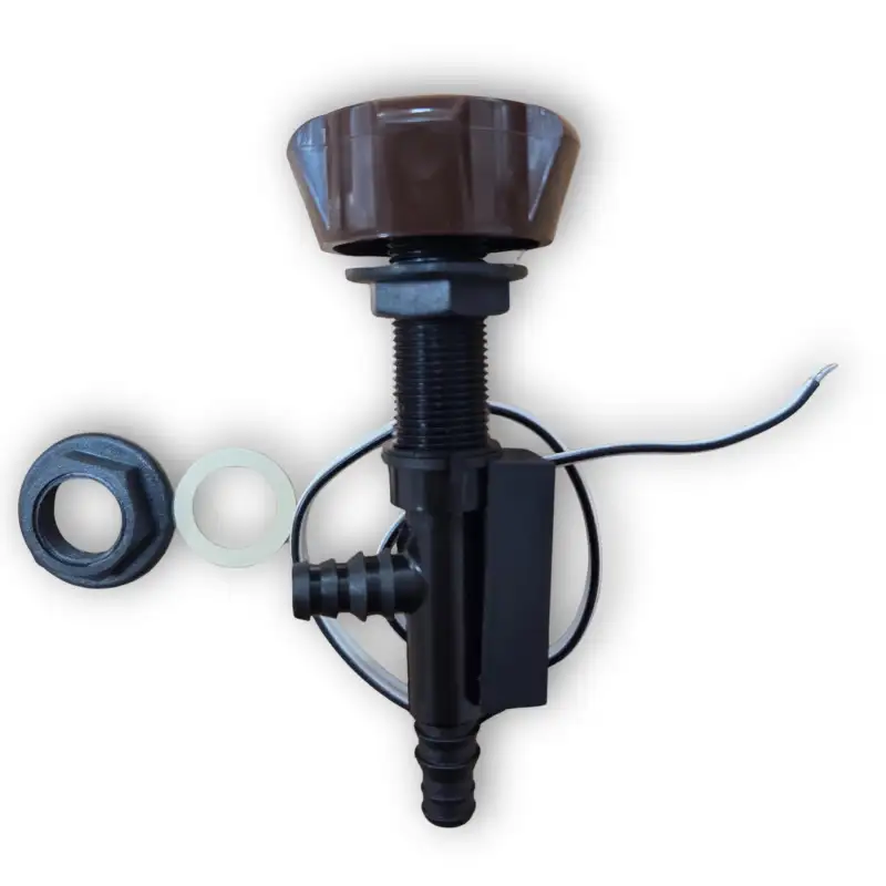 Controle de chuveiro sob mesa marrom ø15mm