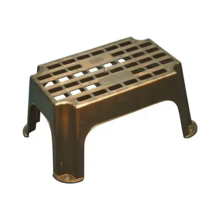 Economical plastic step