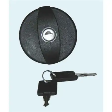 External water intake cap with key