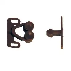 Fecho de pressão de rolo duplo