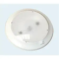 Weiße Deckenleuchte Ø250 1,4 W LED