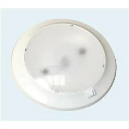 Ø 250 10w white halogen ceiling lamp