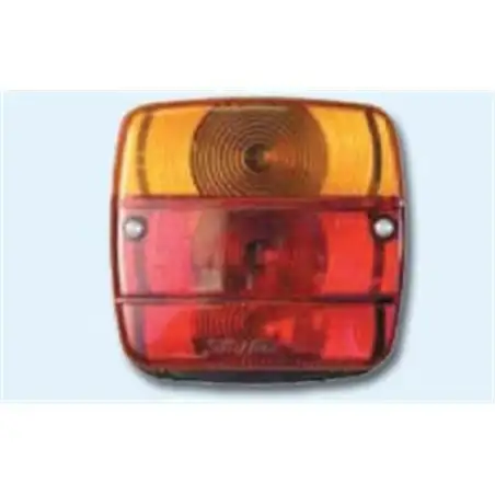 Fanale posteriore con luce targa