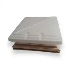 Claraboya doble 40x40 mosquitera