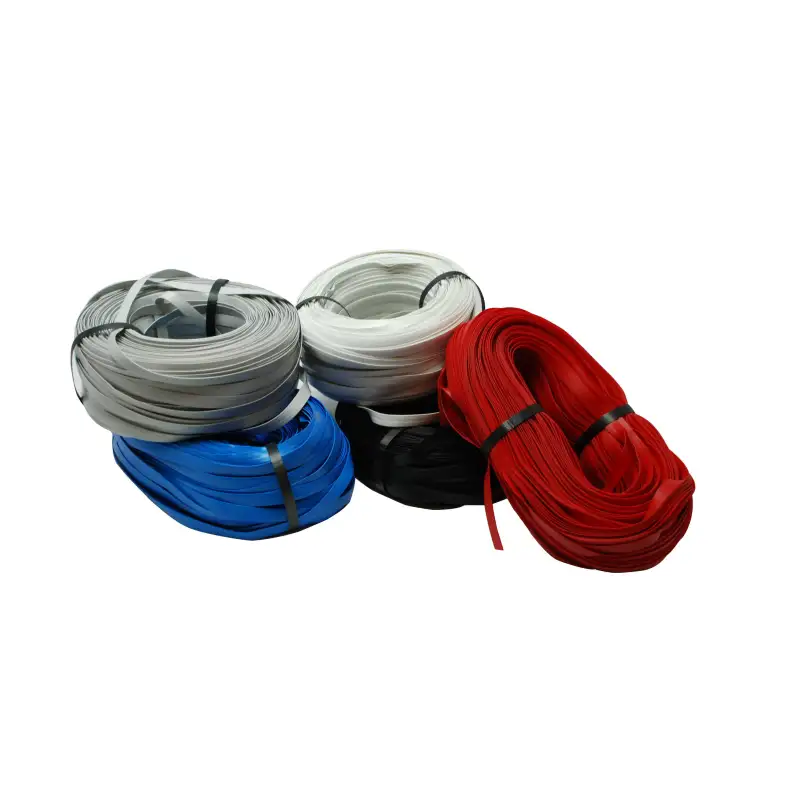 Perfil cubre tornillos azul