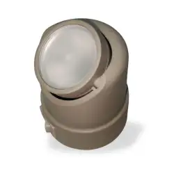 Faretto orientabile 12v.10w.grigio