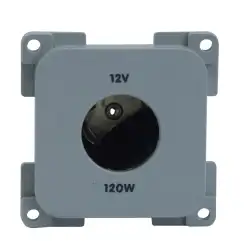 Plugue de carro cinza 12v