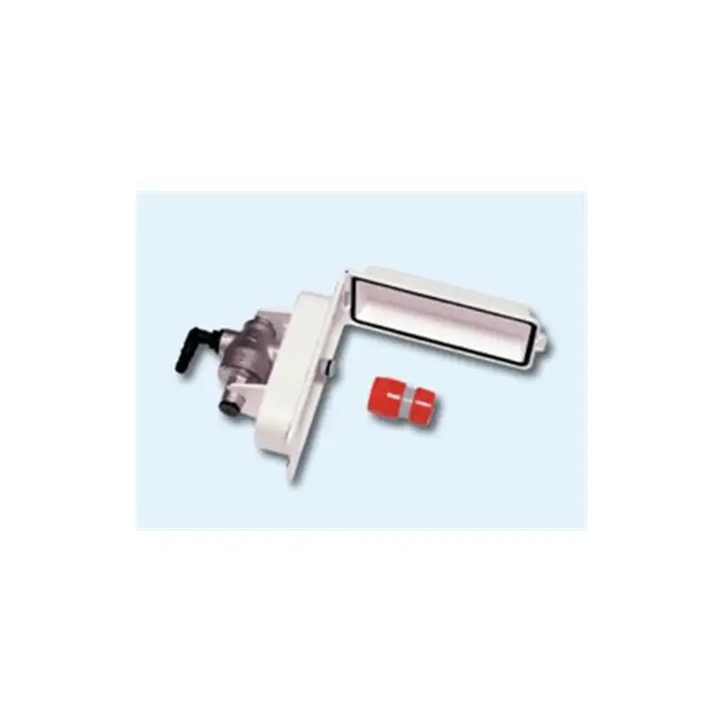 External water intake with pressure regulator