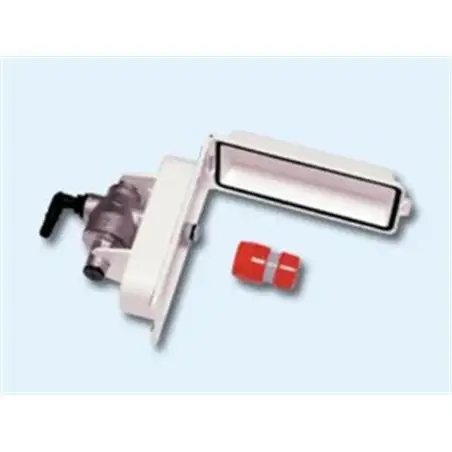 AußenfÜllstutze 155 x 65 mm mit druckregulator