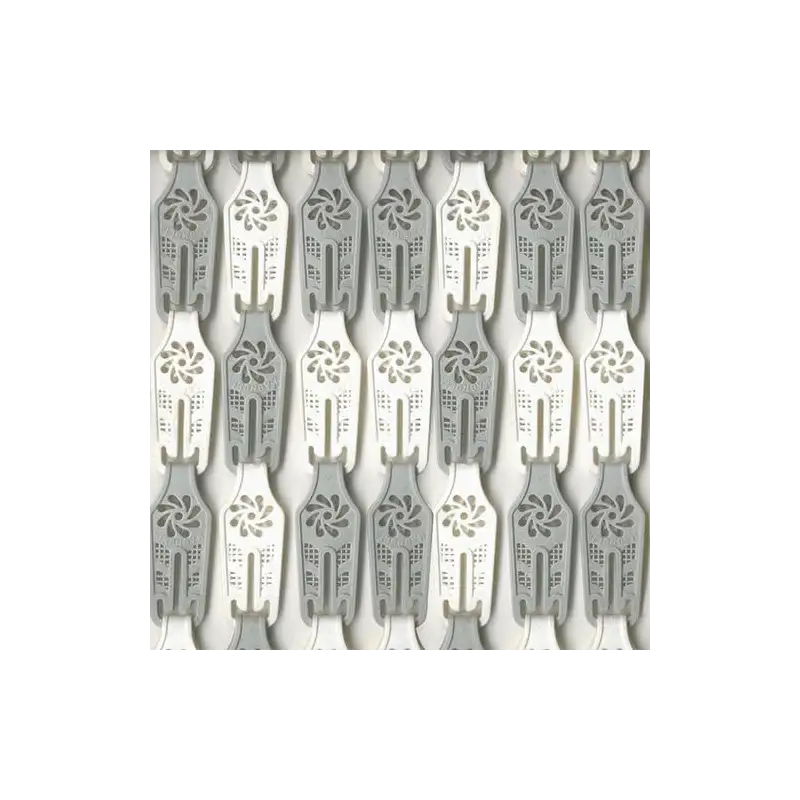 Plastic curtain 600 x 1900 grey