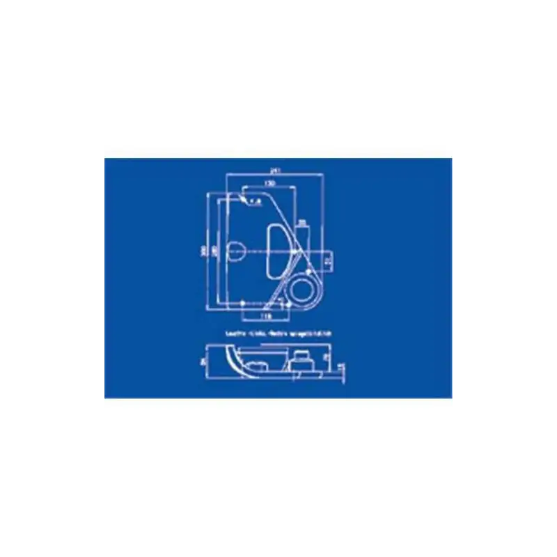 Luz reversa triangular para js20