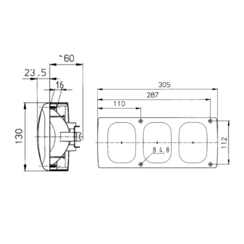 Blink-, brems-, nebelschlussleuchte jokon ar30