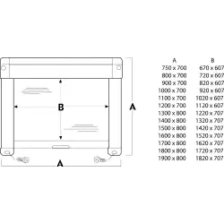 Cassette crema 1800x800