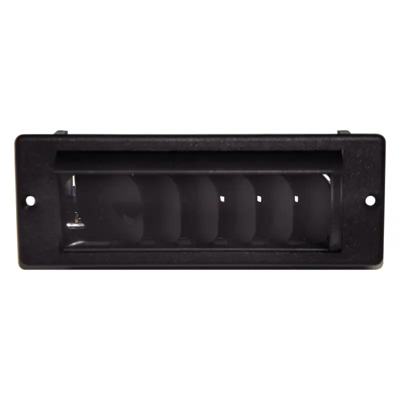 Rectangular output air grill for aircon