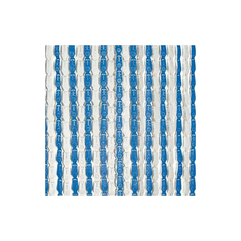 Cortina plastico mosaico 600 x 1900 gris-azul